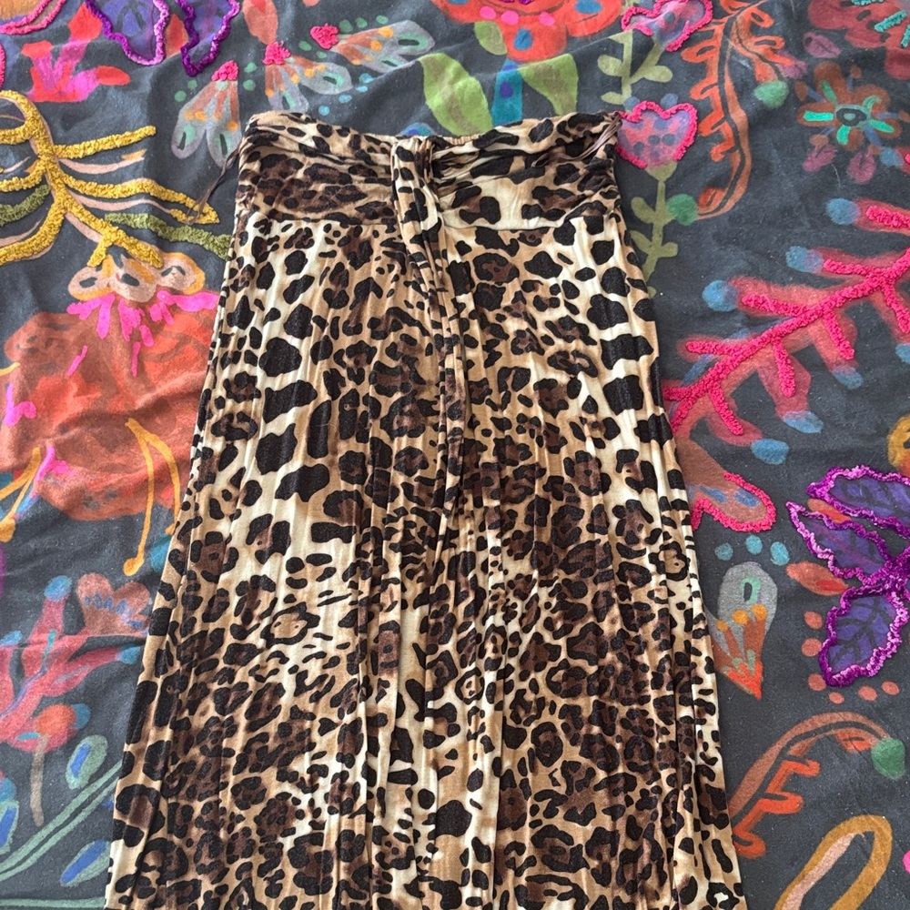 Fever Leopard Print Maxi dress